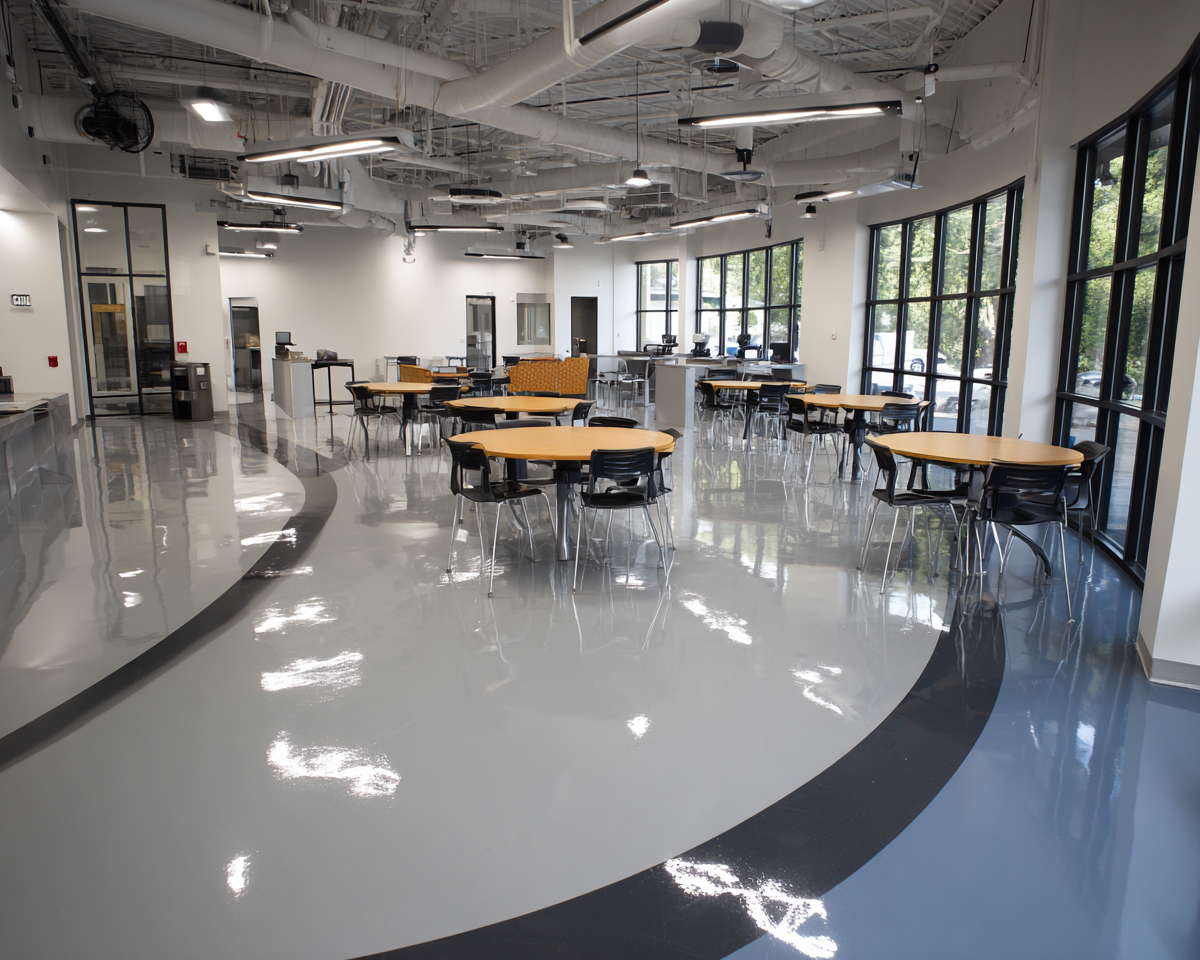 Educational Facility Epoxy Flooring