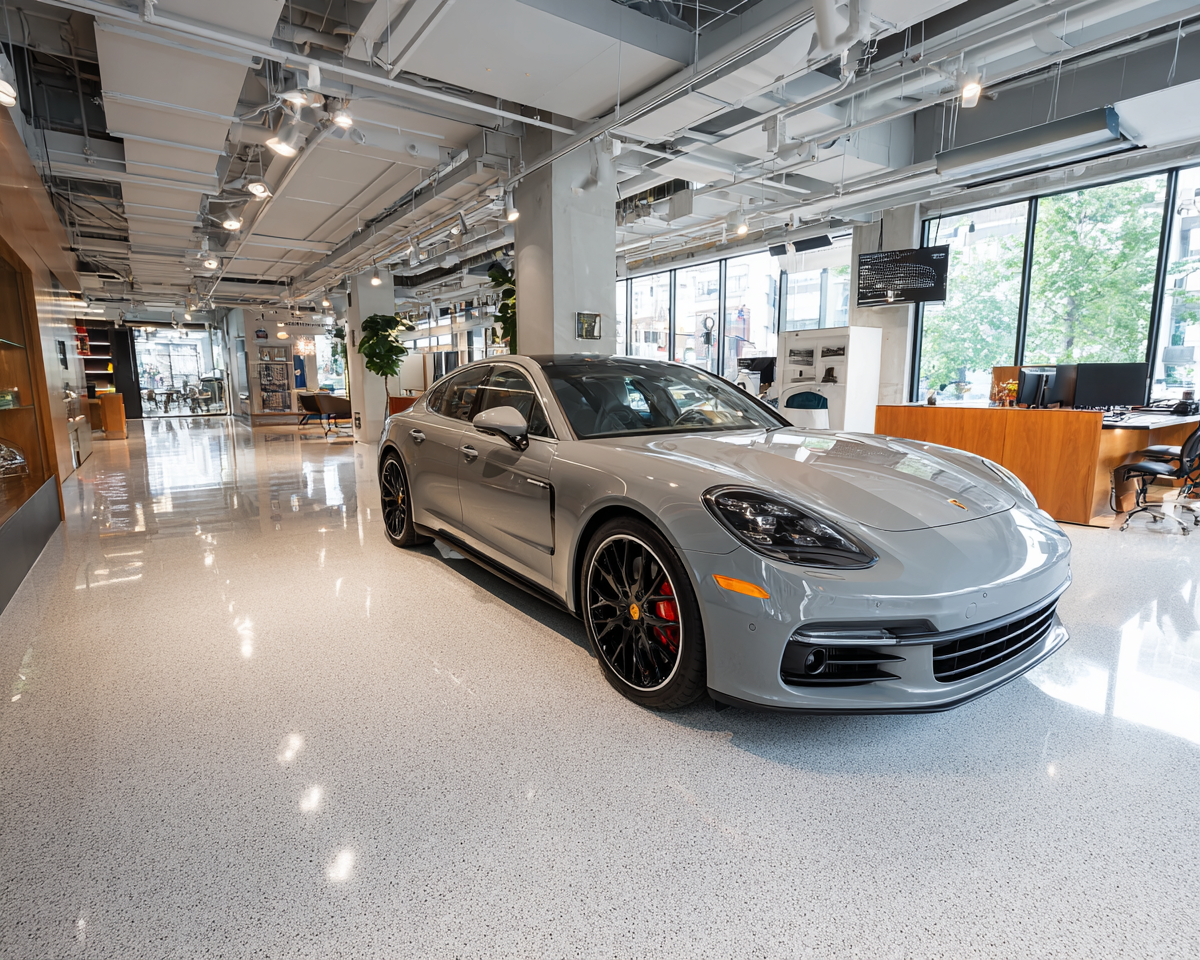 Showroom & Lobby Epoxy Flooring